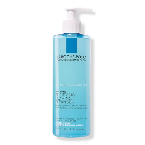 La Roche-Posay – Toleriane Foaming Cleanser for Oily Skin, 13.5 oz